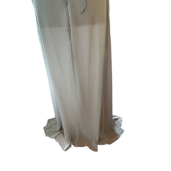 NWT BIRDIE GREY Women’s Halter Gray Cocktail/Party/Bridesmaid Lined Dress Size M - Picture 11 of 15
